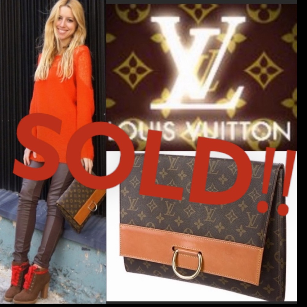 SOLD‼️🎉🥳HP🎉🥳Louis Vuitton vintage Lena Clutch 💕 - Picture 1 of 14